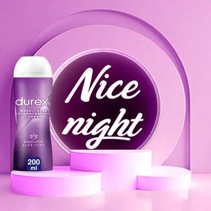 جل حميمي 2 × 1 مساج ومزلق من ديوركس Durex بخلاصة الصبار – 200 مل