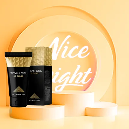 جل تيتان الذهبي Titan Gel Gold