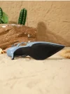 أحذية كعب عالي أنيقة للنساء ذات أصبع قدم مدبب وحزام خلفي بإبزيم واحد، متعددة الاستخدامات ومناسبة للفساتين والحفلات، أنيقة | متجرنايس نايت Nice Night Store